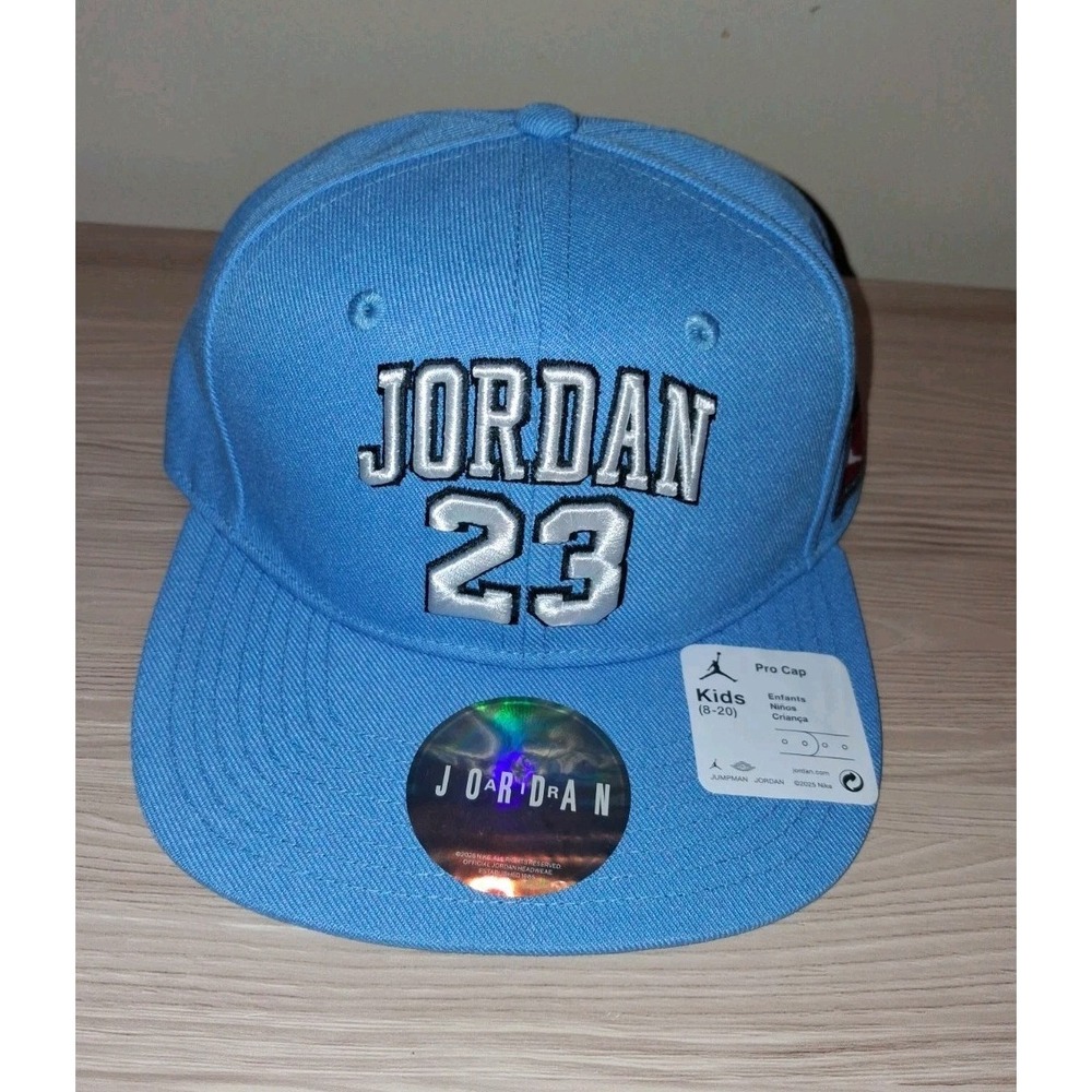 Jordan Kids' Jersey Flat Brim Adjustable Hat Size 8-20